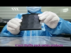 4 inç boyutlu waffle kutusu Wafer Tabak Çip Tabak serisi ürün ekranı