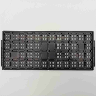 İyi bir fiyat. Elektronik Parçalar İçin 4x12 Matrix MPPO Malzemesi Siyah JEDEC Tepsisi çevrimiçi