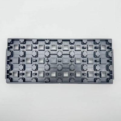 satın al Siyah Özel Jedec Matrix Tepsileri 0.76 mm'den az olan Yarım iletken ambalaj tepsisi online manufacture