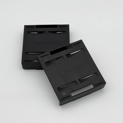 satın al 4 inç ESD Siyah PP Waffle Pack Clip 5 + 1 online manufacture