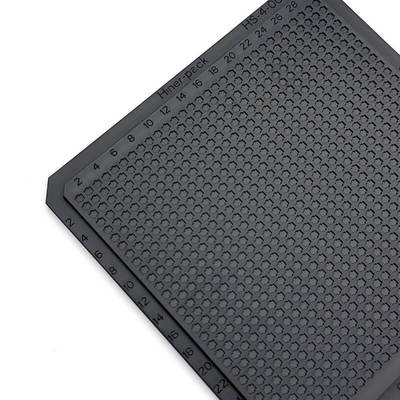 satın al Durable Carbon Reinforced Waffle Pack Tray with Flatness Less Than 0.3mm for Temperature 80°C~120°C online manufacture