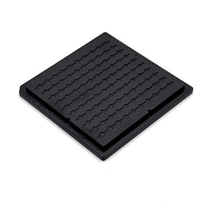 satın al Yüklenebilir darbe dayanıklı iletken waffle paketi kırılgan bileşen nakliye için çip tepsileri Çevrimiçi üretim