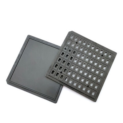 satın al ABS Standart Waffle Pack Çip Tepsileri Küçük Bileşenler İçin Yüksek Sıcaklığa Direnci Çevrimiçi üretim