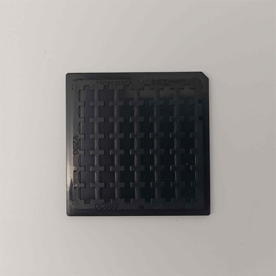 İyi bir fiyat. Siyah ESD Plastik İstiflenebilir Waffle Paketi Çip Tepsisi Ultra Temiz çevrimiçi