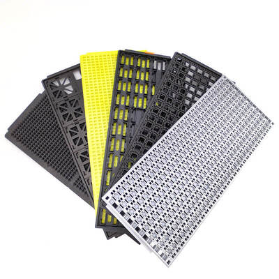 İyi bir fiyat. Normal Boyutlu Renkli Antistatik Nakliye Tepsileri IC Bileşeni için Termostabil çevrimiçi