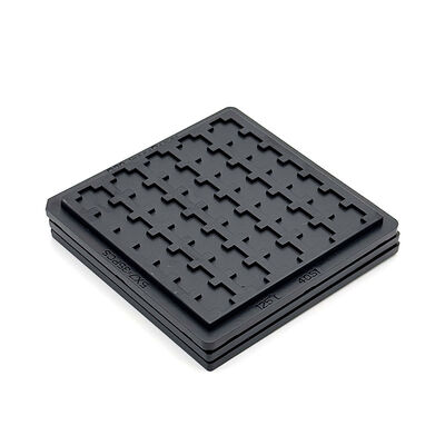 İyi bir fiyat. Dayanıklı Yüksek Sıcaklığa Dayanıklı Tekrar Kullanılabilir Waffle Pack Chip Tabakları çevrimiçi