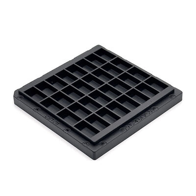 İyi bir fiyat. Yarı iletken IC koruması için Anti-Statik Tekrar Kullanılabilir Temiz Oda-Sınıf Waffle Pack Çip Tepsileri çevrimiçi
