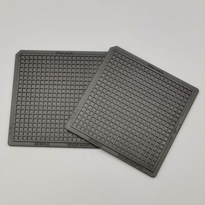 İyi bir fiyat. ROHS Siyah Sabit Düzlük PC Elektronik Ölçüm için 2 inç ve 4 inç Waffle Pack Çip Tepsileri çevrimiçi