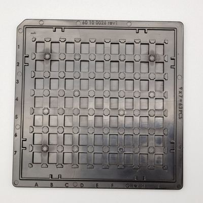Minik Modüller 4 İnç Waffle Paketi Çip Tepsileri ESD Kararlı Anti Statik